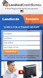 Mobile Screenshot of landlordcreditbureau.com